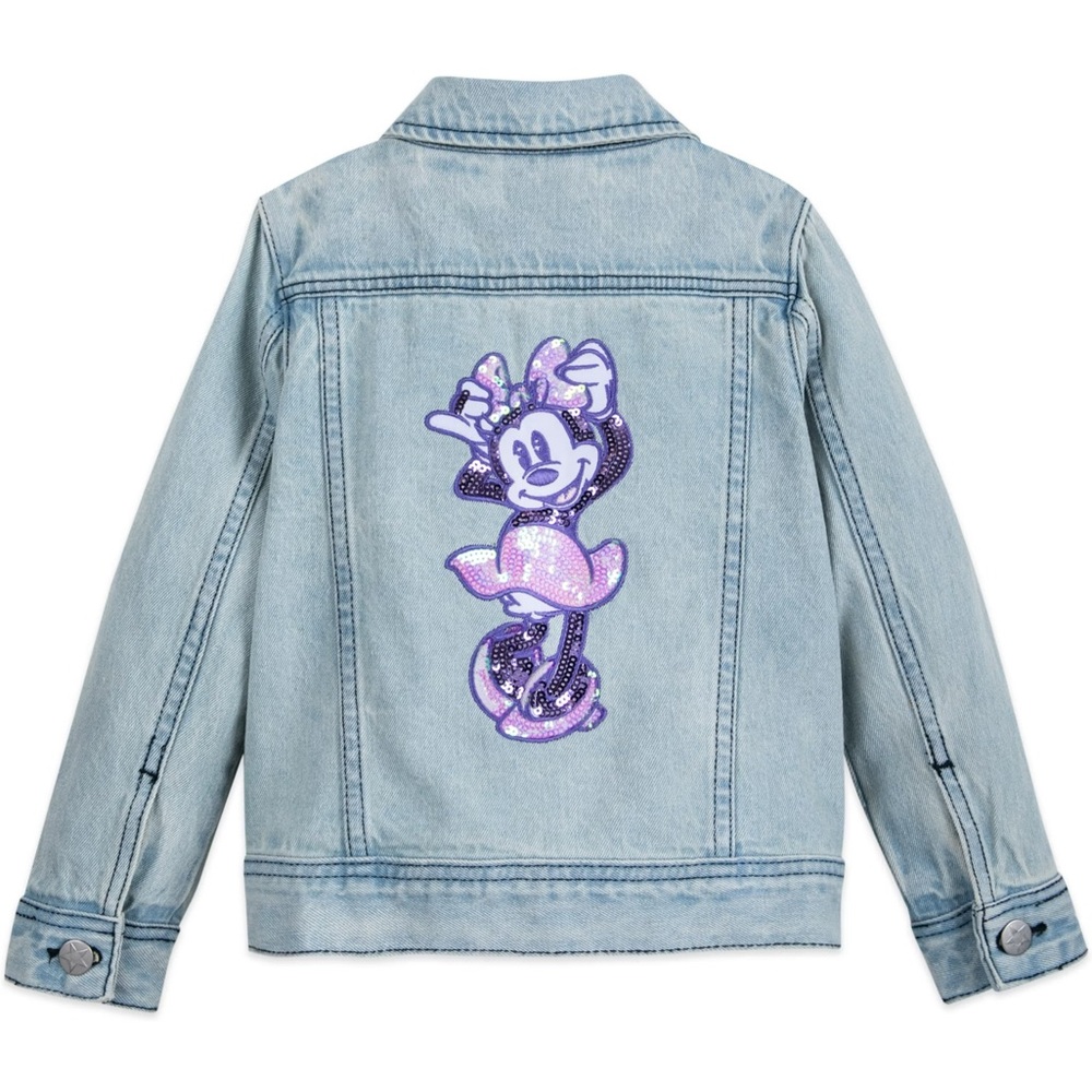 Disney Store Minnie Mouse Mystical Denim Jacket- Size 3